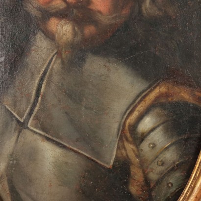 Dipinto Ritratto di Gentiluomo in Armatu,Ritratto di gentiluomo in armatura,Dipinto Ritratto di Soldato in Armatura