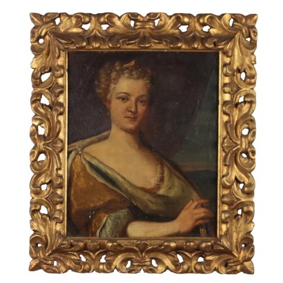 Dipinto ritratto di nobildonna