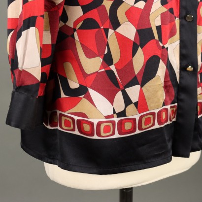 Luisa Spagnoli Blusa in Seta Stampata
