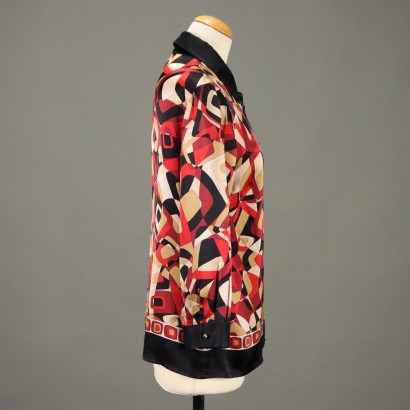 Luisa Spagnoli Blusa in Seta Stampata