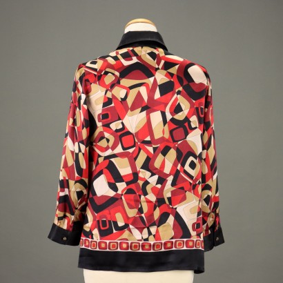 Luisa Spagnoli Blusa in Seta Stampata