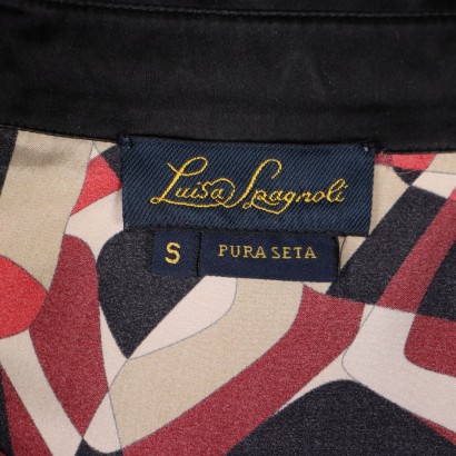 Luisa Spagnoli Blusa in Seta Stampata