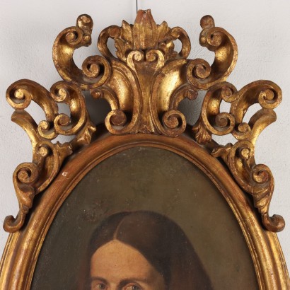 Painting Portrait of a Gentleman with Bambi, Portrait of a Gentleman with a Child