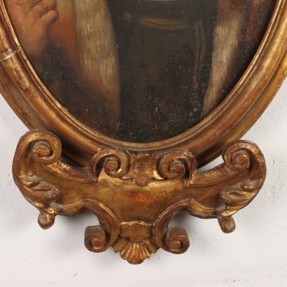 Painting Portrait of a Gentleman with Bambi, Portrait of a Gentleman with a Child