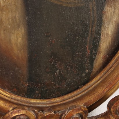 Painting Portrait of a Gentleman with Bambi, Portrait of a Gentleman with a Child