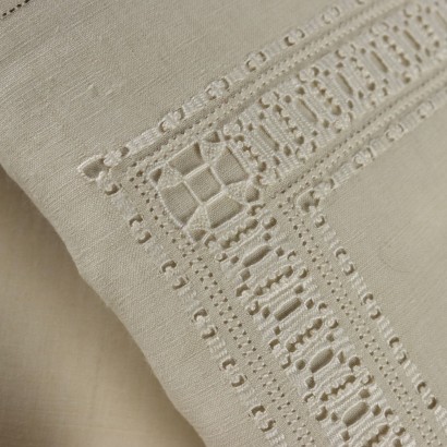 Complete double bed with two pillowcases