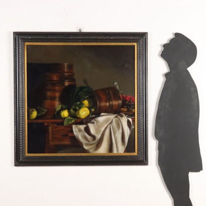 Painting by Carin K. Gerard,Still life with wood bench,Carin K. Gerard,Carin K. Gerard,Carin K. Gerard,Carin K. Gerard,Carin K. Gerard,Carin K. Gerard