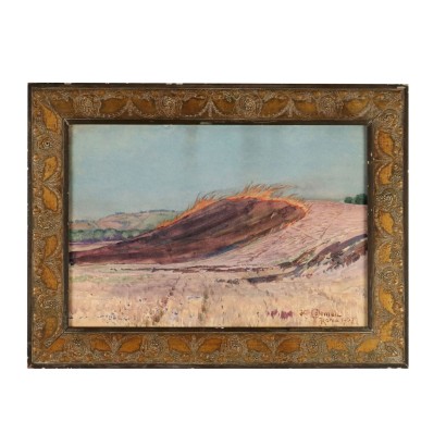 Painting by Henry Coleman, Fire in the Country, Henry (Henry) Coleman, Henry (Henry) Coleman, Henry (Henry) Coleman, Henry (Henry) Coleman