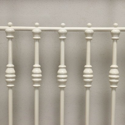 Coppia di Letti Singoli in Ferro Battu