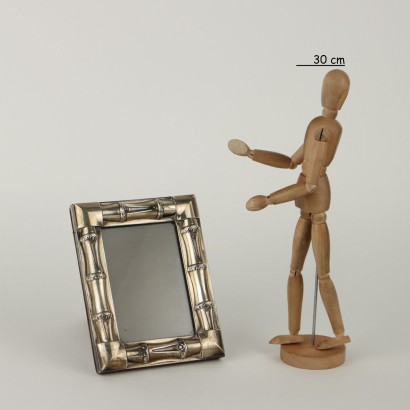 Portafoto Bamboo Gucci in Argento Sterli