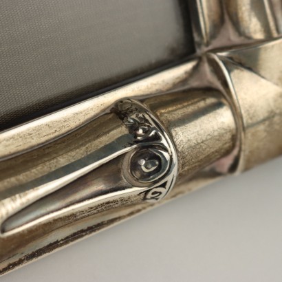 Portafoto Bamboo Gucci in Argento Sterli