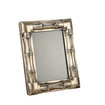 Portafoto Bamboo Gucci in Argento Sterling