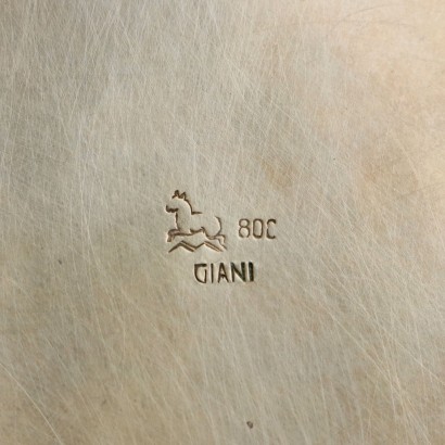 Boîte en argent Giani, boîte en argent de fabrication Giani