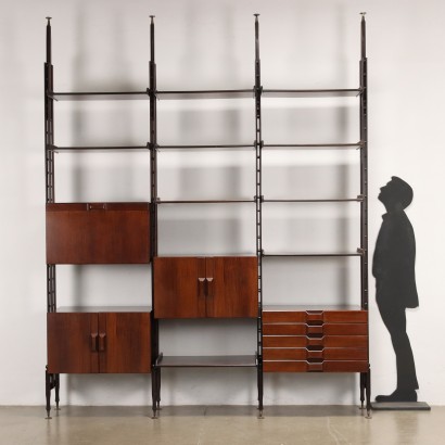 Libreria a tre campate Anni 50-60