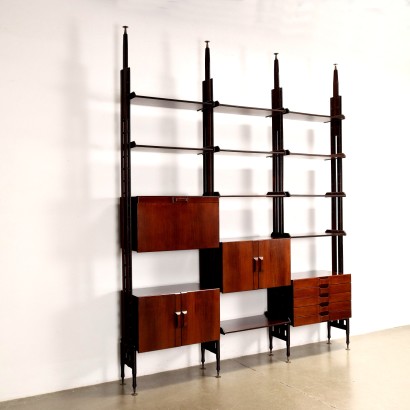 Libreria a tre campate Anni 50-60