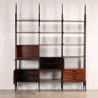 Libreria a tre campate Anni 50-60