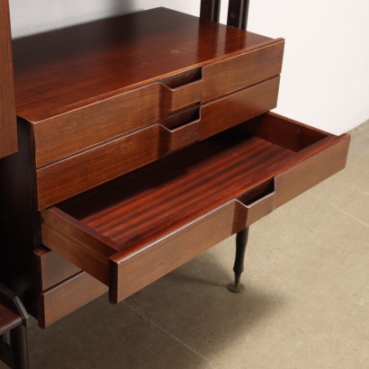 Libreria a tre campate Anni 50-60