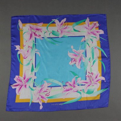 Leonard Foulard Vintage Floreale