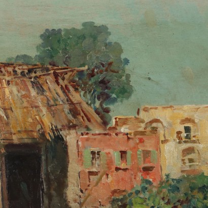 Dipinto di Luigi Bertolin Grande,Dipinto di Luigi Bertolingrande,Paesaggio con figura,Luigi Bertolingrande,Luigi Bertolingrande,Luigi Bertolingrande,Luigi Bertolingrande