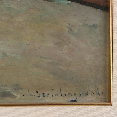 Dipinto di Luigi Bertolin Grande,Dipinto di Luigi Bertolingrande,Paesaggio con figura,Luigi Bertolingrande,Luigi Bertolingrande,Luigi Bertolingrande,Luigi Bertolingrande