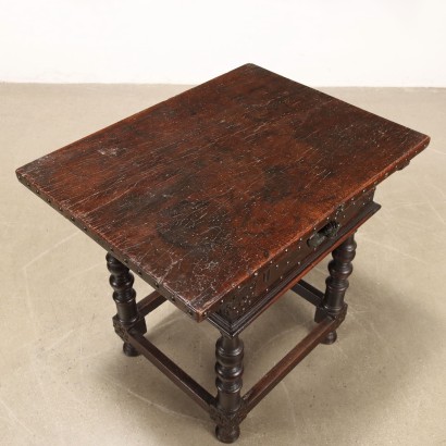 Tavolino Barocco Emiliano in Noce