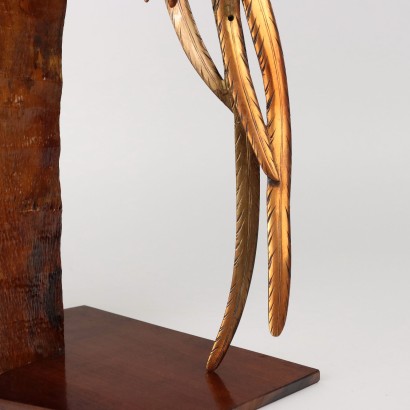 Gallo Scultura in Metallo