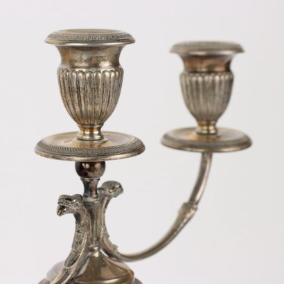 Candelabro in Argento Bausi Bruno Firenz