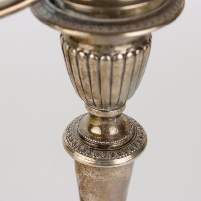 Candelabro in Argento Bausi Bruno Firenz
