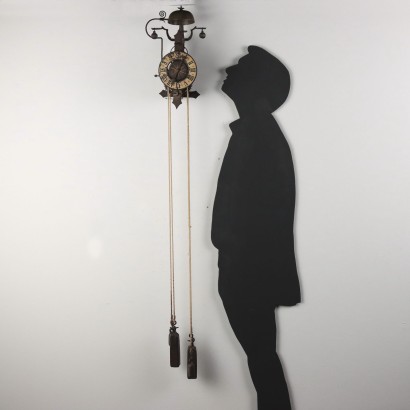 Orologio in Ferro in Stile Gotico