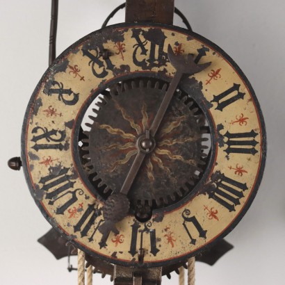 Orologio in Ferro in Stile Gotico