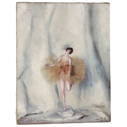 Dipinto di Giacomo Gabbiani,Ballerina,Giacomo Gabbiani,Giacomo Gabbiani,Giacomo Gabbiani