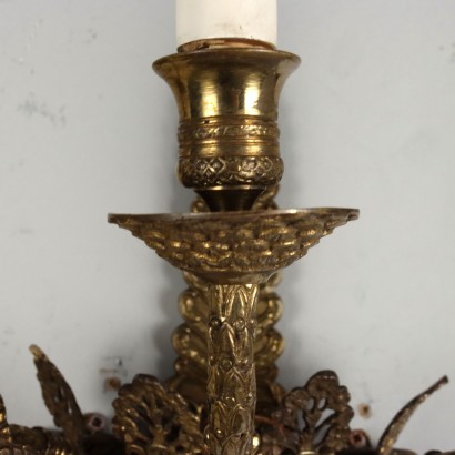 Coppia di Applique in Bronzo Dorato
