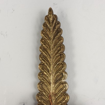 Coppia di Applique in Bronzo Dorato