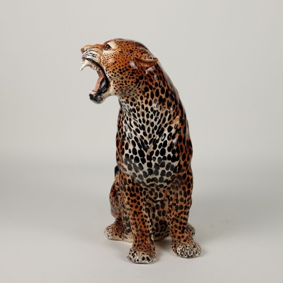 Leopardo in Ceramica
