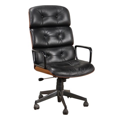 Sedia a schienale alto Ennio Fazioli per MIM