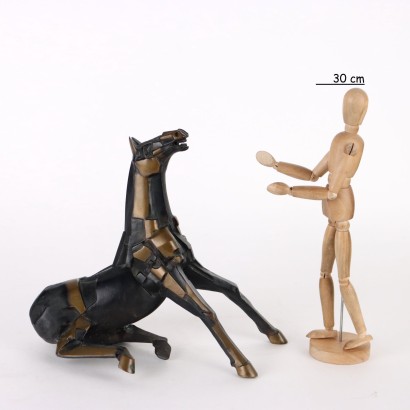 Cavallo in Bronzo Wolmer Cantoni