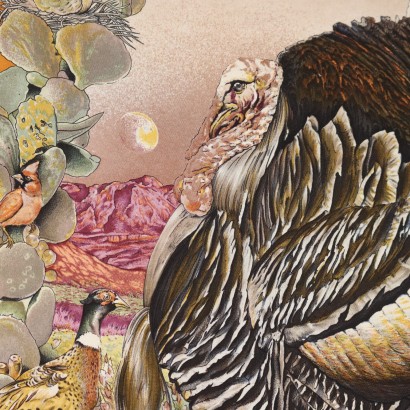 Hermes Foulard Faune et Flores du Texa