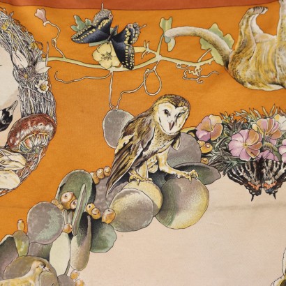 Hermes Foulard Faune et Flores du Texa