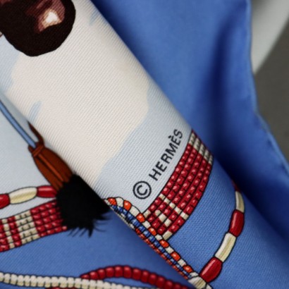 Hermes Foulard Perles Du Kenya Vintage