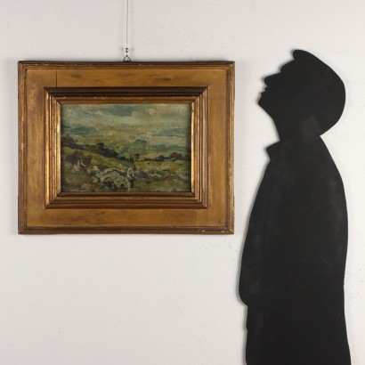 Dipinto di Ermenegildo Agazzi,Paesaggio montano,Ermenegildo Agazzi,Ermenegildo Agazzi,Ermenegildo Agazzi,Ermenegildo Agazzi,Ermenegildo Agazzi