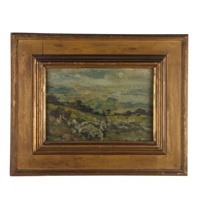 Dipinto di Ermenegildo Agazzi