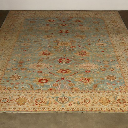 Antiker Herat Teppich Wolle Baumwolle Extra-Feiner Knoten Iran