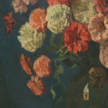 Dipinto di Adele Bossi Carozzi,Composizione floreale,Adele Bossi Carozzi ,Adele Bossi Carozzi ,Adele Bossi Carozzi ,Adele Bossi Carozzi ,Adele Bossi Carozzi