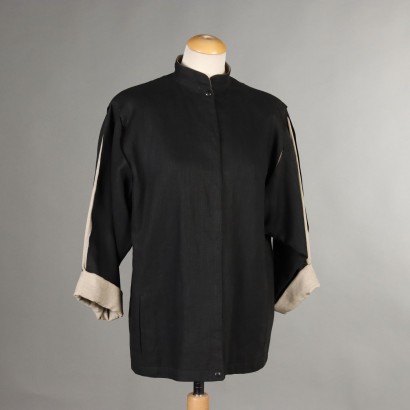Luciano Soprani Vintage Leinenjacke