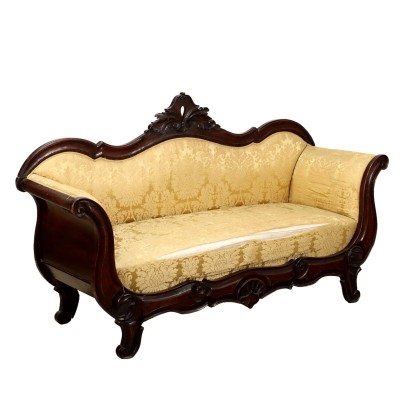 Louis Philippe Boat Sofa