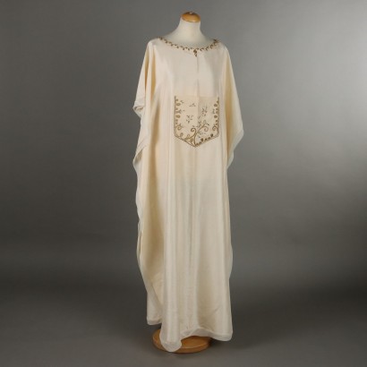 Vintage Ethnic Silk Dress