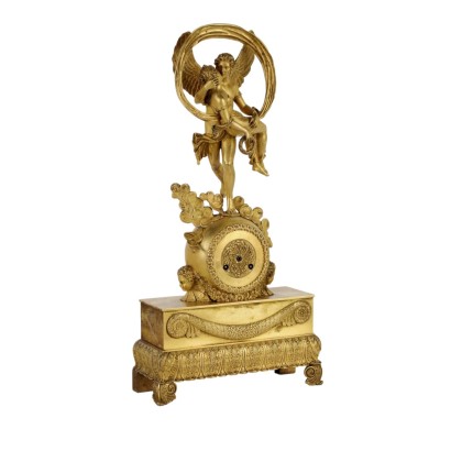 CLOCK, Free Standing Clock in Bronze