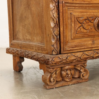 Chest of Drawers,Baroque Walnut Chest of Drawers