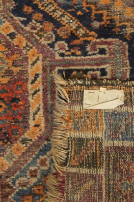 Shiraz-Persia, alfombra de lana, grueso, a mano fabricación nodo, buenas condiciones