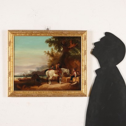 Painting The Negotiation with the Fisherman